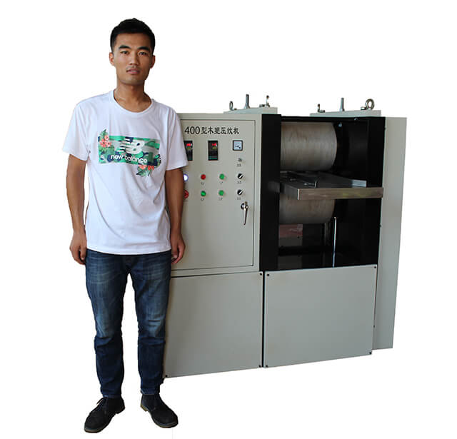 WPC board embossing machine