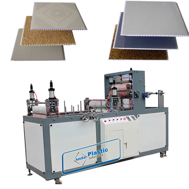 Hot Stamping Transfer Printing Machine For PVC Ceiling